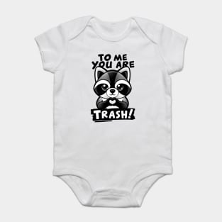 Raccoon trash lover Baby Bodysuit